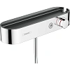 Смеситель для душа Hansgrohe ShowerTablet Select 400, внешнего монтажа, с полочкой 24360000, хром те Смеситель для душа Hansgrohe ShowerTablet Select 400, внешнего монтажа, с полочкой 24360000, хром те