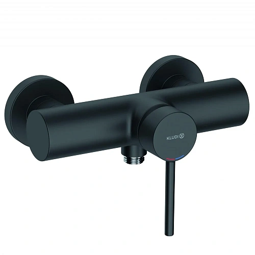 Смеситель для душа Kludi Bozz черный матовый 388313976 Смеситель для душа Kludi Bozz черный матовый 388313976