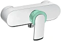 Смеситель для душа Kludi Joop! 55423H775 DN 15, хром/зеленый хрусталь 55423H775DN 15 Смеситель для душа Kludi Joop! 55423H775 DN 15, хром/зеленый хрусталь 55423H775DN 15