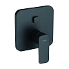 Смеситель для душа Kludi Pure&amp;Style 406593975 встраиваемый PUSH&amp;SWITCH, черный матовый