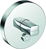 Смеситель для душа Kludi Push 386040538 внешняя часть, круглый, кнопка внизу