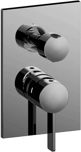 Смеситель для душа Paffoni Rock RO018ST/M (с внутренней частью) Смеситель для душа Paffoni Rock RO018ST/M (с внутренней частью)