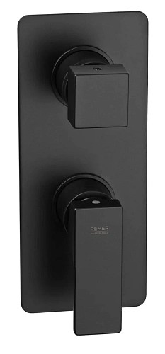 Смеситель для душа Remer Absolute AU92NO, чёрный матовый Смеситель для душа Remer Absolute AU92NO, чёрный матовый