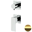 Смеситель для душа Remer Absolute AU92PWBBG, золото брашированное Смеситель для душа Remer Absolute AU92PWBBG, золото брашированное