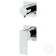 Смеситель для душа Remer Absolute AU92PWBBO, белый матовый Смеситель для душа Remer Absolute AU92PWBBO, белый матовый