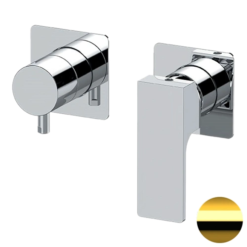 Смеситель для душа Remer Absolute AU92ZPWBDO, золото глянцевое Смеситель для душа Remer Absolute AU92ZPWBDO, золото глянцевое