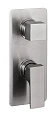 Смеситель для душа Remer Absolute AU93KBNP, никель брашированный Смеситель для душа Remer Absolute AU93KBNP, никель брашированный