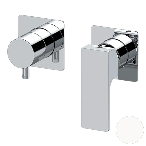 Смеситель для душа Remer Absolute AU93ZPWBBO, белый матовый Смеситель для душа Remer Absolute AU93ZPWBBO, белый матовый