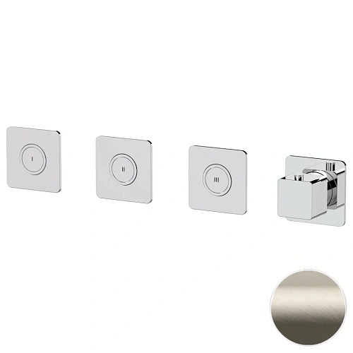 Смеситель для душа Remer Absolute AU99D3PKBXV термостатический, сталь Смеситель для душа Remer Absolute AU99D3PKBXV термостатический, сталь