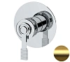 Смеситель для душа Remer Atelier AL30LBG, золото брашированное