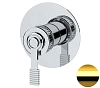 Смеситель для душа Remer Atelier AL30LDO, золото глянцевое