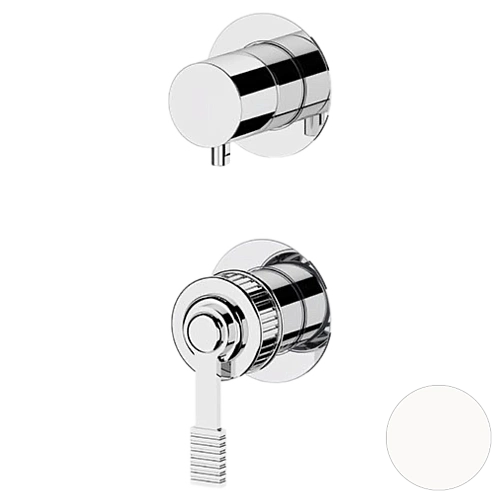 Смеситель для душа Remer Atelier AL92PWBBO, белый матовый Смеситель для душа Remer Atelier AL92PWBBO, белый матовый