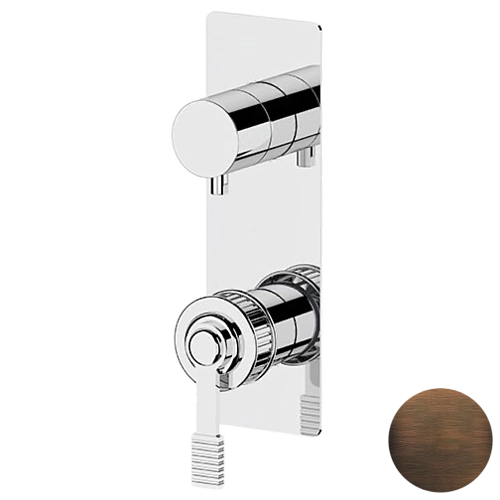 Смеситель для душа Remer Atelier AL92WBBR, бронза масляная Смеситель для душа Remer Atelier AL92WBBR, бронза масляная