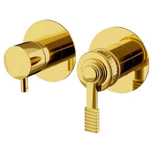 Смеситель для душа Remer Atelier AL92ZPWBDO, золото глянцевое Смеситель для душа Remer Atelier AL92ZPWBDO, золото глянцевое