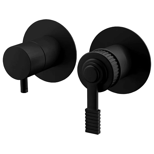 Смеситель для душа Remer Atelier AL92ZPWBNO, черный матовый Смеситель для душа Remer Atelier AL92ZPWBNO, черный матовый