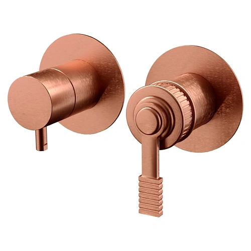 Смеситель для душа Remer Atelier AL92ZPWBRP, медь брашированная Смеситель для душа Remer Atelier AL92ZPWBRP, медь брашированная