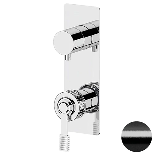 Смеситель для душа Remer Atelier AL93WBCFP, черный брашированный хром Смеситель для душа Remer Atelier AL93WBCFP, черный брашированный хром