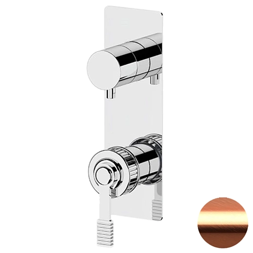 Смеситель для душа Remer Atelier AL93WBRP, медь брашированная Смеситель для душа Remer Atelier AL93WBRP, медь брашированная