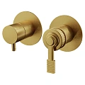 Смеситель для душа Remer Atelier AL93ZPBG, золото брашированное Смеситель для душа Remer Atelier AL93ZPBG, золото брашированное
