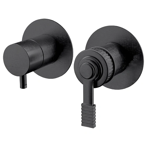 Смеситель для душа Remer Atelier AL93ZPWBCFP, черный брашированный хром Смеситель для душа Remer Atelier AL93ZPWBCFP, черный брашированный хром