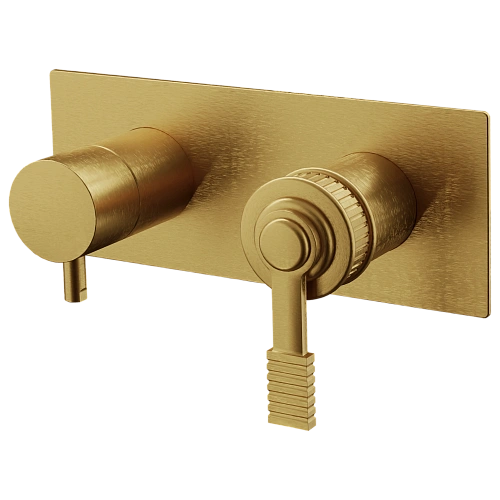 Смеситель для душа Remer Atelier AL93ZWBBG, золото брашированное Смеситель для душа Remer Atelier AL93ZWBBG, золото брашированное