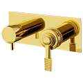 Смеситель для душа Remer Atelier AL93ZWBDO, золото глянцевое Смеситель для душа Remer Atelier AL93ZWBDO, золото глянцевое
