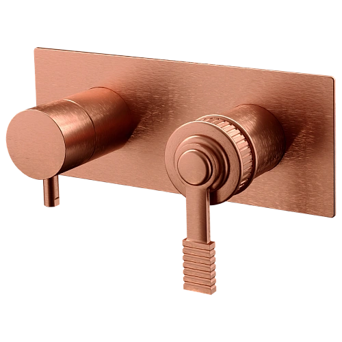 Смеситель для душа Remer Atelier AL93ZWBRP, медь брашированная Смеситель для душа Remer Atelier AL93ZWBRP, медь брашированная