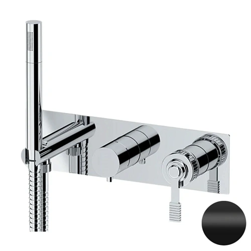 Смеситель для душа Remer Atelier AL97D2NO, черный матовый Смеситель для душа Remer Atelier AL97D2NO, черный матовый