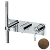 Смеситель для душа Remer Atelier AL97D2WBBR, бронза масляная