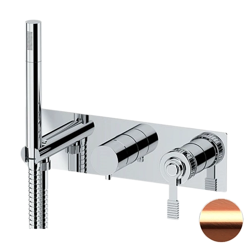 Смеситель для душа Remer Atelier AL97D2WBRP, медь брашированная Смеситель для душа Remer Atelier AL97D2WBRP, медь брашированная