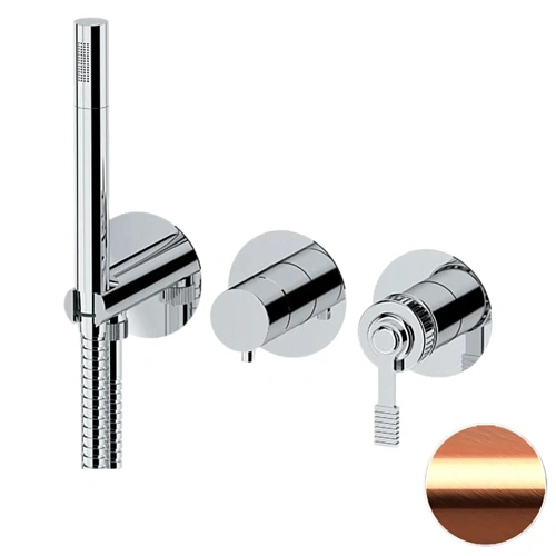 Смеситель для душа Remer Atelier AL97D3PRP, медь брашированная Смеситель для душа Remer Atelier AL97D3PRP, медь брашированная