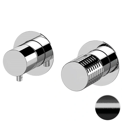 Смеситель для душа Remer Celebrity CEC93ZPWBCFP, черный брашированный хром Смеситель для душа Remer Celebrity CEC93ZPWBCFP, черный брашированный хром