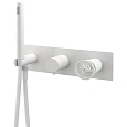 Смеситель для душа Remer Chrono CH97D2BO, белый матовый Смеситель для душа Remer Chrono CH97D2BO, белый матовый