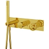 Смеситель для душа Remer Chrono CH97D2DO, золото глянцевое Смеситель для душа Remer Chrono CH97D2DO, золото глянцевое