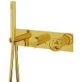 Смеситель для душа Remer Chrono CH97D2DO, золото глянцевое Смеситель для душа Remer Chrono CH97D2DO, золото глянцевое