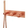 Смеситель для душа Remer Chrono CH97D2RP, медь брашированная Смеситель для душа Remer Chrono CH97D2RP, медь брашированная