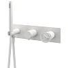 Смеситель для душа Remer Chrono CH97D3BO, белый матовый Смеситель для душа Remer Chrono CH97D3BO, белый матовый