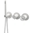 Смеситель для душа Remer Chrono CH97D3PBO, белый матовый Смеситель для душа Remer Chrono CH97D3PBO, белый матовый