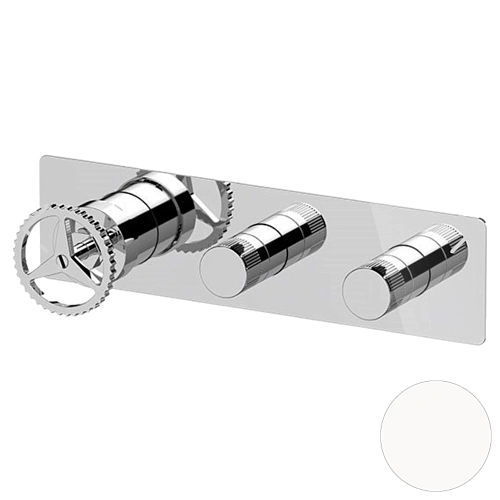 Смеситель для душа Remer Chrono CH98D2WBBO, белый матовый Смеситель для душа Remer Chrono CH98D2WBBO, белый матовый