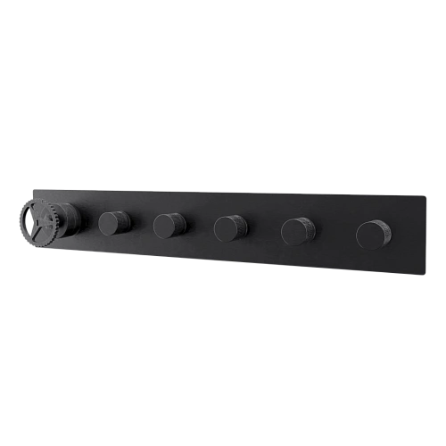 Смеситель для душа Remer Chrono CH98D5CFP, черный брашированный хром Смеситель для душа Remer Chrono CH98D5CFP, черный брашированный хром