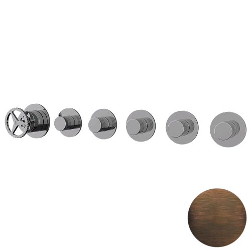 Смеситель для душа Remer Chrono CH98D5PWBBR, бронза масляная Смеситель для душа Remer Chrono CH98D5PWBBR, бронза масляная