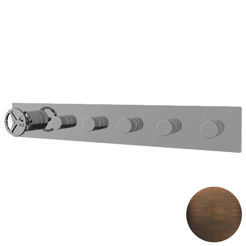 Смеситель для душа Remer Chrono CH98D5WBBR, бронза масляная Смеситель для душа Remer Chrono CH98D5WBBR, бронза масляная