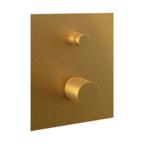 Смеситель для душа Remer Edge EG509BG, золото брашированное Смеситель для душа Remer Edge EG509BG, золото брашированное