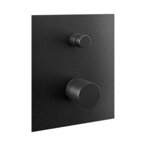 Смеситель для душа Remer Edge EG509CFP, черный брашированный хром Смеситель для душа Remer Edge EG509CFP, черный брашированный хром