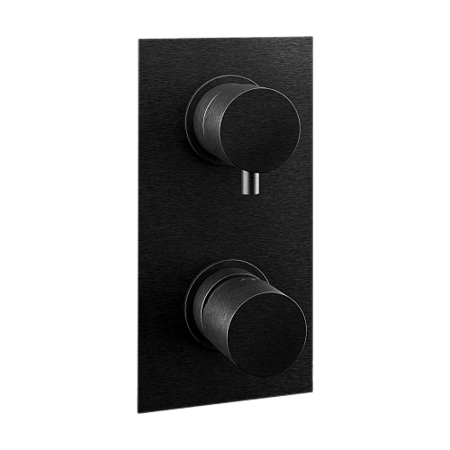 Смеситель для душа Remer Edge EG592CFP, черный брашированный хром Смеситель для душа Remer Edge EG592CFP, черный брашированный хром