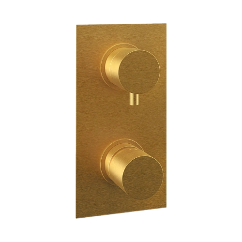 Смеситель для душа Remer Edge EG593BG, золото брашированное Смеситель для душа Remer Edge EG593BG, золото брашированное