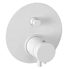Смеситель для душа Remer Elegance NT09KBBO термостатический, белый матовый