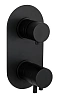 Смеситель для душа Remer Elegance NT92KBNO термостатический, черный матовый Смеситель для душа Remer Elegance NT92KBNO термостатический, черный матовый