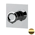 Смеситель для душа Remer Element ET30QBG, золото брашированное Смеситель для душа Remer Element ET30QBG, золото брашированное