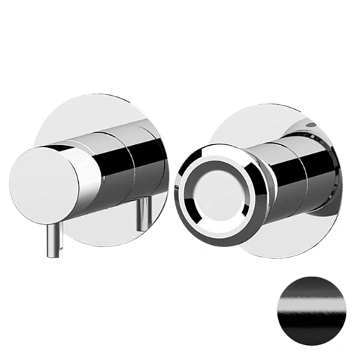 Смеситель для душа Remer Element ET92ZPCFP, черный брашированный хром Смеситель для душа Remer Element ET92ZPCFP, черный брашированный хром